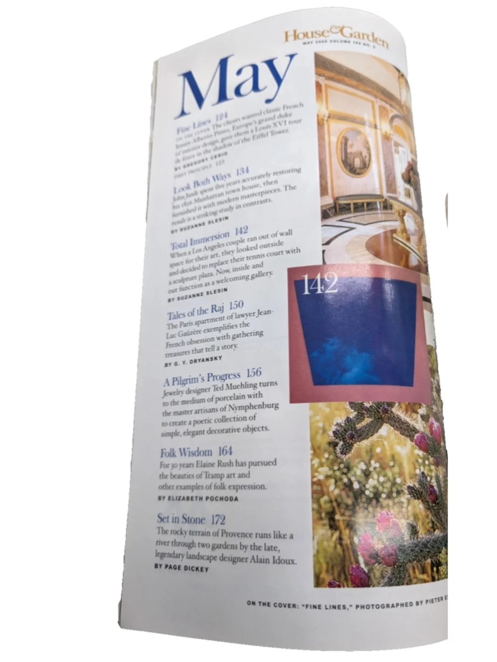 House & Garden Magazine May 2000 - Inside the Homes of Collectors - Like New